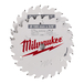 Set de 2 lames de scie circulaire bois 165x24 MILWAUKEE ACCESSOIRES - 4932479836