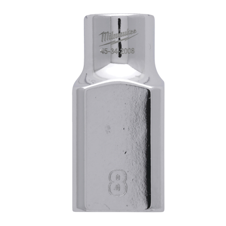Douille a cliquet 1/2 courte 8 mm MILWAUKEE ACCESSOIRES - 4932480006