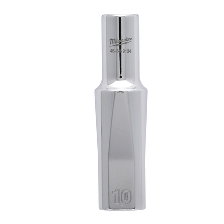 Douille a cliquet 1/2 longue 10 mm MILWAUKEE ACCESSOIRES - 4932480030