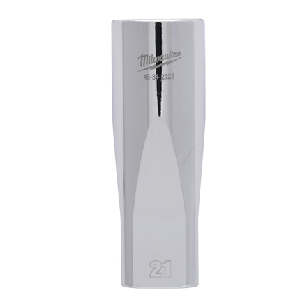 Douille a cliquet 1/2 longue 21 mm MILWAUKEE ACCESSOIRES - 4932480041