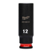 Douille MILWAUKEE ACCESSOIRES shockwave hexagonale 1/4 longue - 4932480261
