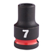 Douille MILWAUKEE ACCESSOIRES shockwave hexagonale 3/8 courte - 4932480264