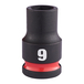 Douille MILWAUKEE ACCESSOIRES shockwave hexagonale 3/8 courte - 4932480266