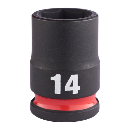 Douille MILWAUKEE ACCESSOIRES shockwave hexagonale 3/8 courte - 4932480271
