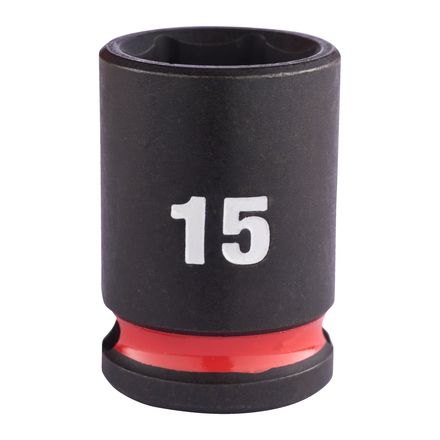 Douille MILWAUKEE ACCESSOIRES shockwave hexagonale 3/8 courte - 4932480272