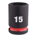 Douille MILWAUKEE ACCESSOIRES shockwave hexagonale 3/8 courte - 4932480272