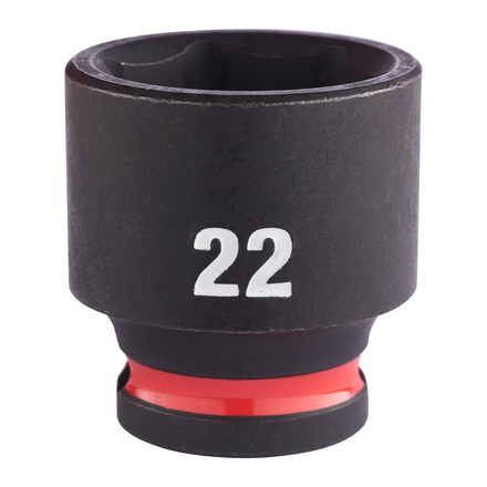 Douille MILWAUKEE ACCESSOIRES shockwave hexagonale 3/8 courte - 4932480279