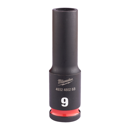 Douille MILWAUKEE ACCESSOIRES shockwave hexagonale 3/8 longue - 4932480283