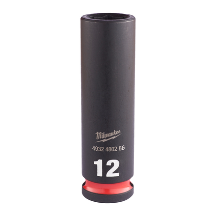 Douille MILWAUKEE ACCESSOIRES shockwave hexagonale 3/8 longue - 4932480286