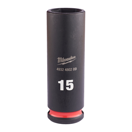 Douille MILWAUKEE ACCESSOIRES shockwave hexagonale 3/8 longue - 4932480289
