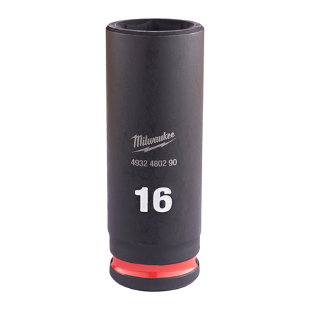 Douille MILWAUKEE ACCESSOIRES shockwave hexagonale 3/8 longue - 4932480290