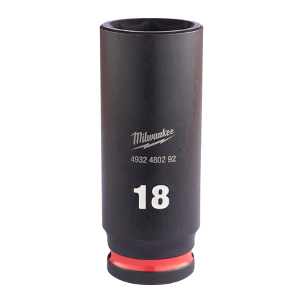 Douille MILWAUKEE ACCESSOIRES shockwave hexagonale 3/8 longue - 4932480292