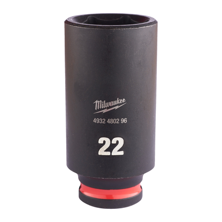 Douille MILWAUKEE ACCESSOIRES shockwave hexagonale 3/8 longue - 4932480296