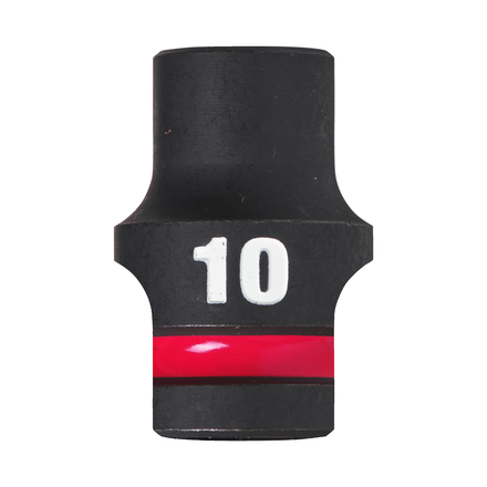 Douille shockwave 1/2 hex courte 10 mm MILWAUKEE ACCESSOIRES - 4932480304