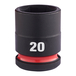 Douille shockwave 1/2 hex courte 20 mm MILWAUKEE ACCESSOIRES - 4932480314