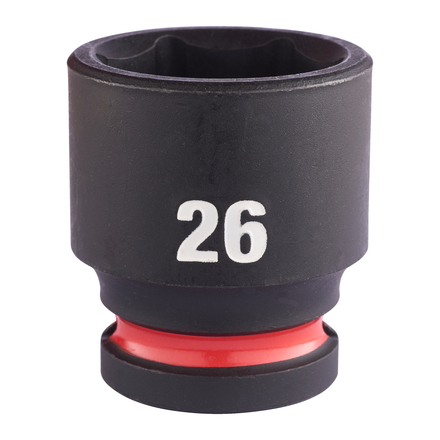 Douille shockwave 1/2 hex courte 26 mm MILWAUKEE ACCESSOIRES - 4932480320