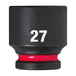 Douille shockwave 1/2 hex courte 27 mm MILWAUKEE ACCESSOIRES - 4932480321