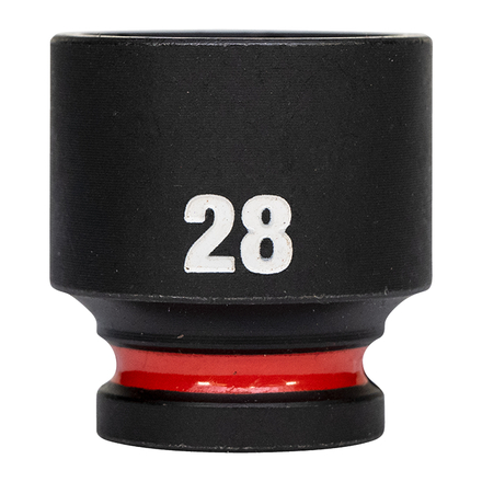Douille shockwave 1/2 hex courte 28 mm MILWAUKEE ACCESSOIRES - 4932480322