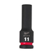 Douille shockwave 1/2 hex longue 11 mm MILWAUKEE ACCESSOIRES - 4932480329
