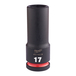 Douille shockwave 1/2 hex longue 17 mm MILWAUKEE ACCESSOIRES - 4932480335