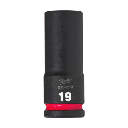 Douille shockwave 1/2 hex longue 19 mm MILWAUKEE ACCESSOIRES - 4932480337