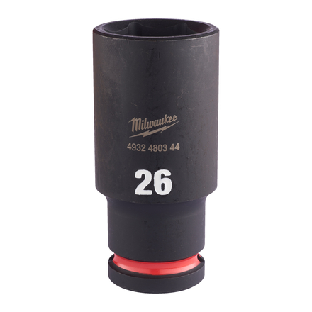 Douille shockwave 1/2 hex longue 26 mm MILWAUKEE ACCESSOIRES - 4932480344