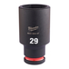 Douille shockwave 1/2 hex longue 29 mm MILWAUKEE ACCESSOIRES - 4932480347