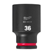 Douille shockwave 1/2 hex longue 36 mm MILWAUKEE ACCESSOIRES - 4932480351