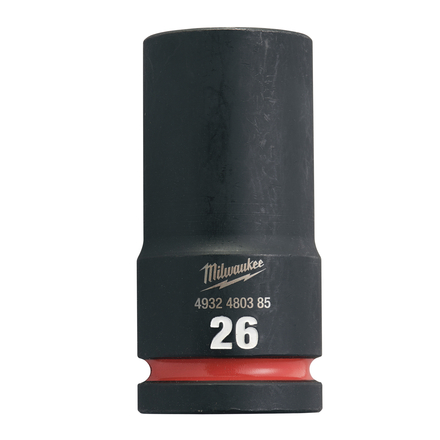 Douille MILWAUKEE ACCESSOIRES shockwave hexagonale 3/4 longue - 4932480385