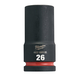 Douille MILWAUKEE ACCESSOIRES shockwave hexagonale 3/4 longue - 4932480385