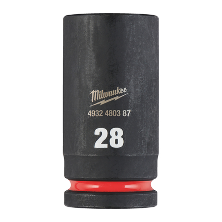 Douille MILWAUKEE ACCESSOIRES shockwave hexagonale 3/4 longue - 4932480387