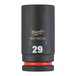 Douille MILWAUKEE ACCESSOIRES shockwave hexagonale 3/4 longue - 4932480388
