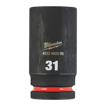 Douille MILWAUKEE ACCESSOIRES shockwave hexagonale 3/4 longue - 4932480390