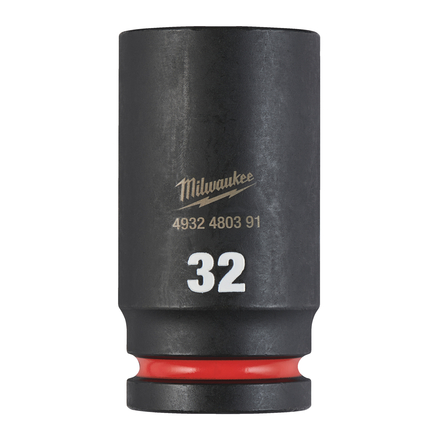 Douille MILWAUKEE ACCESSOIRES shockwave hexagonale 3/4 longue - 4932480391