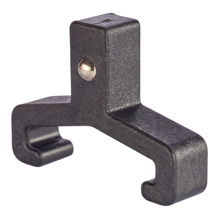 Set MILWAUKEE ACCESSOIRES 10 clips pour rail a douille 1/4
