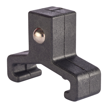 Set MILWAUKEE ACCESSOIRES 10 clips pour rail a douille 3/8