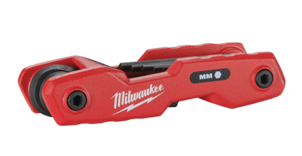 SET DE CLÉS HEXAGONALES MÂLES 6 PANS 8 PIÈCES MILWAUKEE - 4932480978
