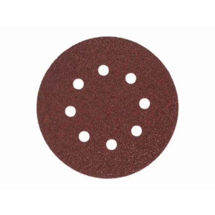 Feuille de ponçage 125/8 HL MILWAUKEE Grain 60 - 10 pièces - 4932492173
