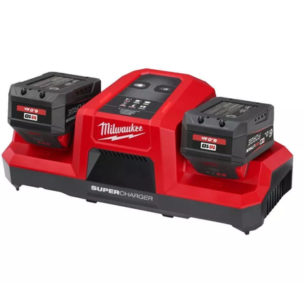 Chargeur MILWAUKEE double rapide M18 DBSC - 4932492531