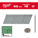 BOITE 10000 CLOUS GAUGE 18 INOX 16MM - Carton MILWAUKEE ACCESSOIRES - 4932492557