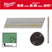 BOITE DE 2000 CLOUS 20° 7.4x2.8/65MM RS - Carton MILWAUKEE ACCESSOIRES - 4932492587
