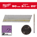 BOITE DE 2200 CLOUS 34° 50MM - Carton MILWAUKEE ACCESSOIRES - 4932492595