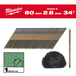 BOITE DE 2200 CLOUS 34° 90 MM RS - Carton MILWAUKEE ACCESSOIRES - 4932492604