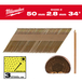 BOITE 2200 CLOUS 34° 63MM RS HDG - Carton MILWAUKEE ACCESSOIRES - 4932492614