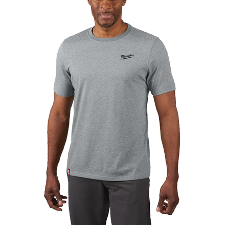 T-SHIRT HYBRID MANCHES-COURTES GRIS XL. - Blister MILWAUKEE EPI - 4932492971