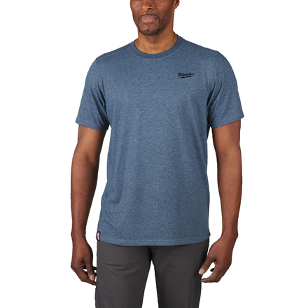 T-SHIRT HYBRID MANCHES-COURTES BLEU XXL. - Blister MILWAUKEE EPI - 4932492977