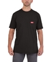 T-SHIRT TRAVAIL MANCHES-COURTES NOIR S. - MILWAUKEE EPI - 4932493003