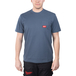 T-SHIRT TRAVAIL MANCHES-COURTES BLEU XXL - Blister MILWAUKEE EPI - 4932493017