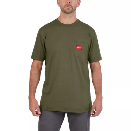 T-SHIRT TRAVAIL MANCHES-COURTES MARR S. - Blister MILWAUKEE EPI - 4932493028