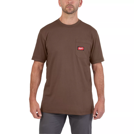 T-SHIRT TRAVAIL MANCHES-COURTES MARR M. - Blister MILWAUKEE EPI - 4932493029